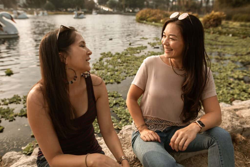 Happy customers talk about a product or service in their conversation. | Tsunami Reach